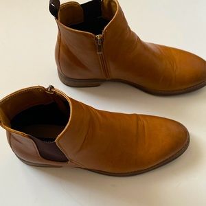 Steve Madden Tan Leather Boots